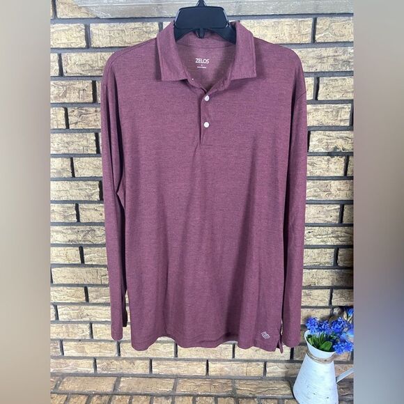One green and one‎ red long sleeve zelos top - Picture 1 of 8